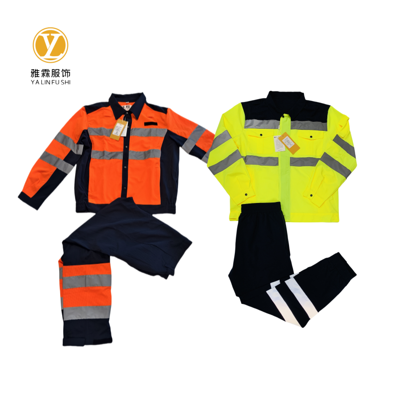 雅霖服 速干工作服YLF-GZF0066 套高清大图