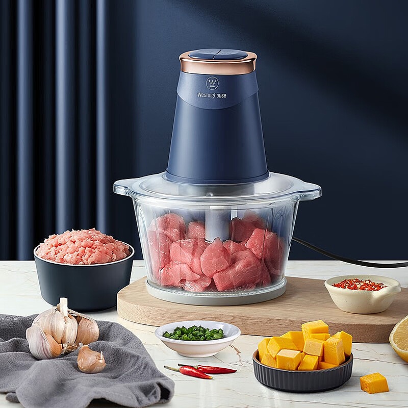 西屋(Westinghouse)家用易清洗绞肉机食物处理机 绞肉碎菜酱料辅食 2L绞肉机 WJR-3004高清大图