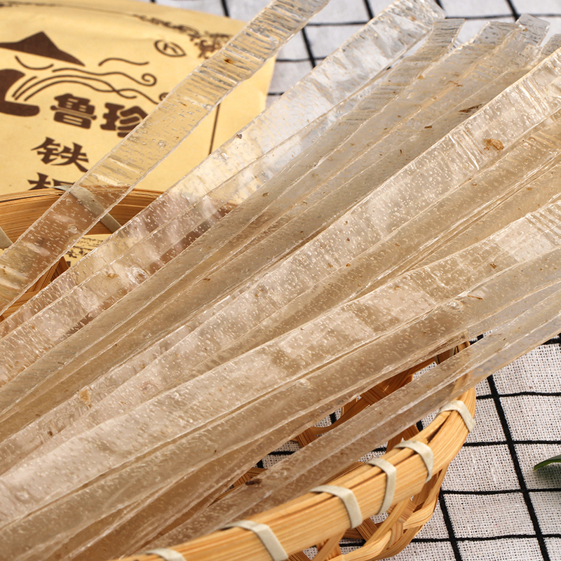 鲁珍 铁棍山药粉皮90g*3袋 酸辣粉火锅凉拌粉条粉皮 南北干货
