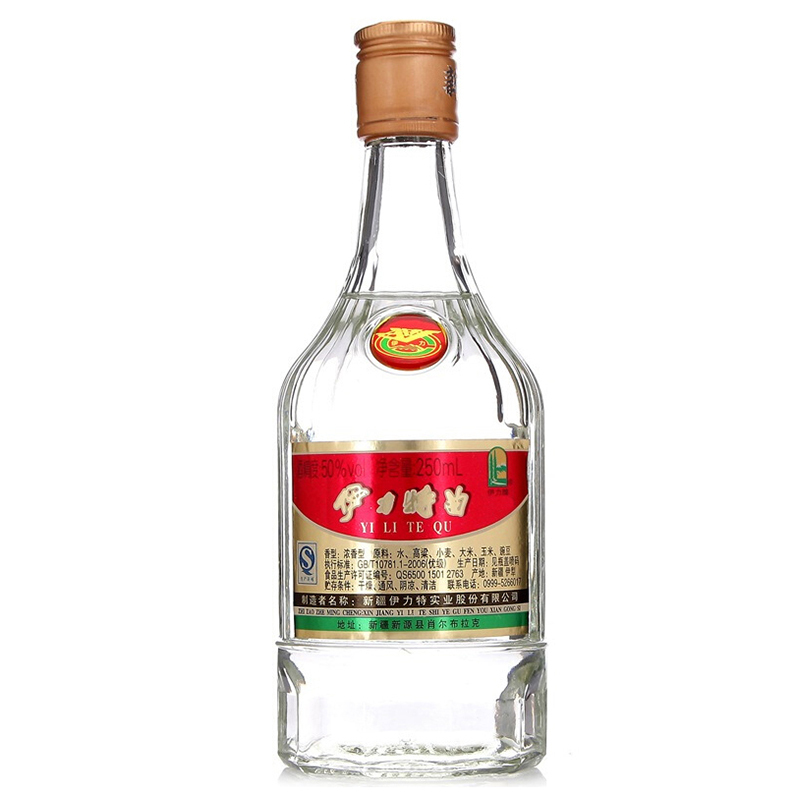 伊力特 50度伊力特曲250ml 单瓶装 浓香型白酒