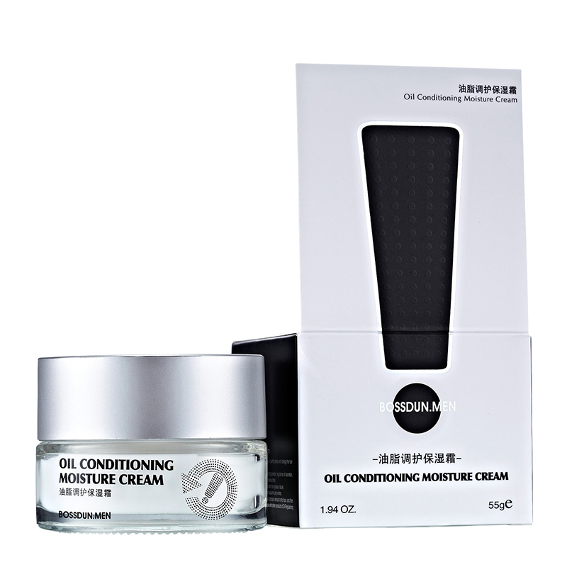波斯顿(BOSSDUN.MEN) 油脂调护保湿霜50g高清大图