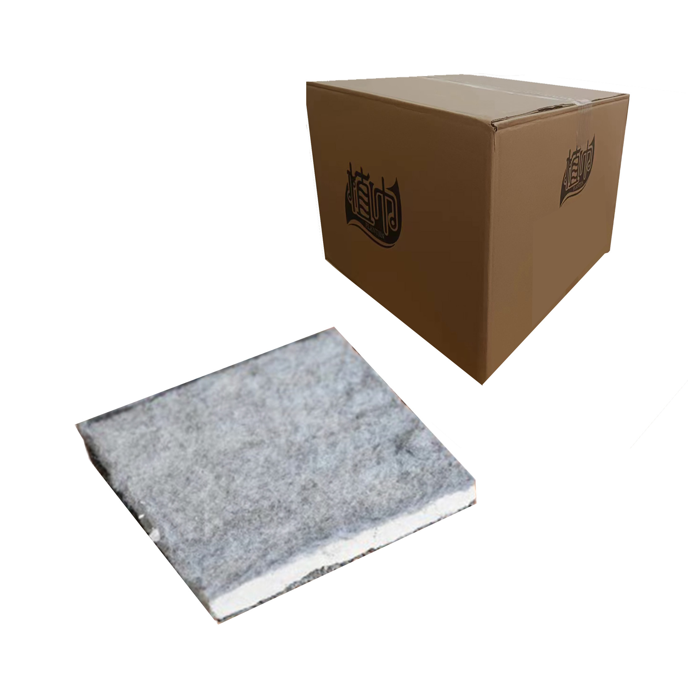 植巾 DD130 1米*1米 土工布面料 编织布底部防滑 无表面纹理 地垫 (计价单位:个) 灰色高清大图