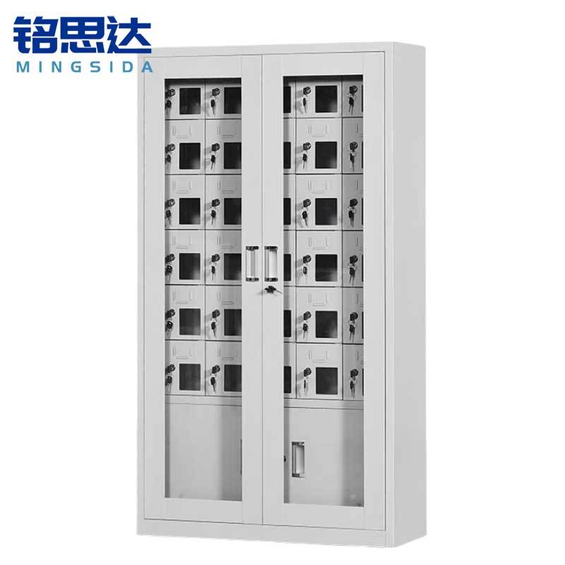 铭思达手机存放柜外玻款30门台