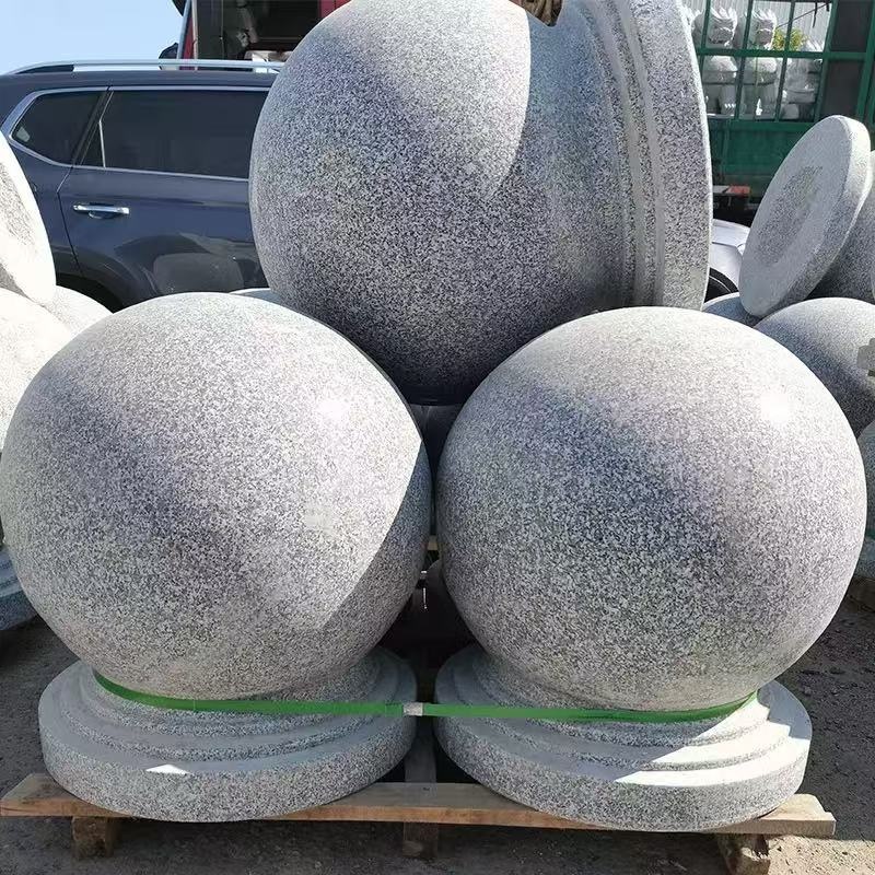 日目 防护石墩防撞石球直径60cm/个高清大图