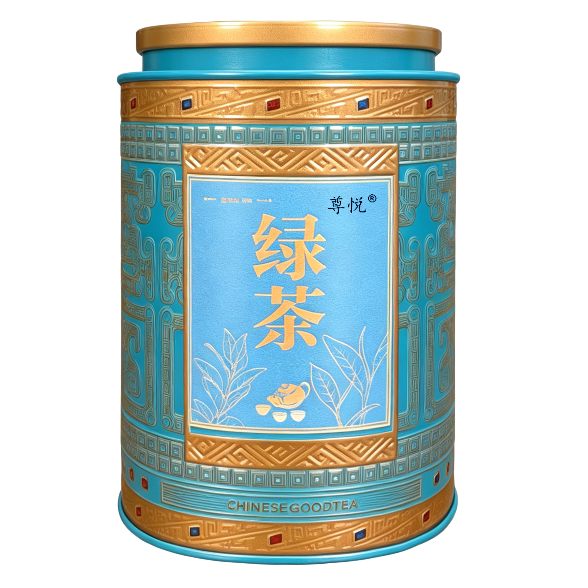 尊悦 绿茶 100g/罐
