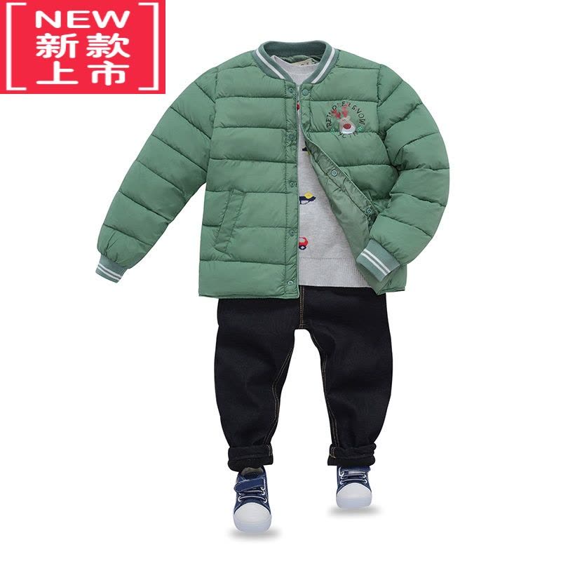 可莉允儿童小学生初中校服内胆器男童冬季加厚保暖内穿棉衣小棉袄棉服图片