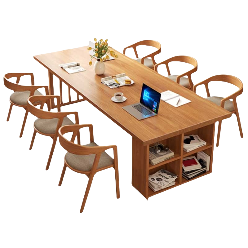 铭 思 达实木长桌高清大图