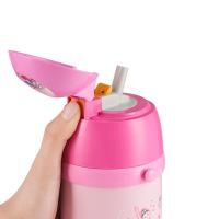 象印(ZOJIRUSHI) 儿童保温杯 SC-ZZ45C-PA粉色 保温杯小学生儿童吸管两用不锈钢大容量便携水壶