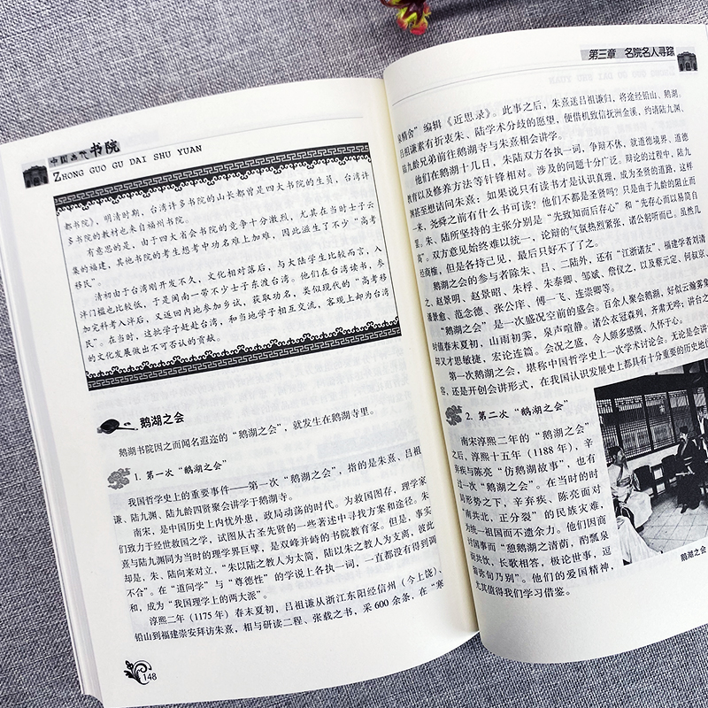 [正版]中国古代书院 中华传统民俗文化系列 中国古代官制书院兴起发展史传统文化祭祀民俗古代历史类书籍 岳麓书院中国历史古高清大图