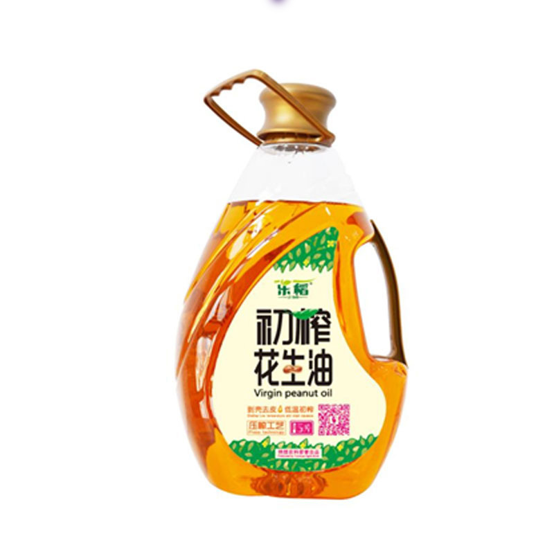 乐稻初榨花生油(刀型瓶)