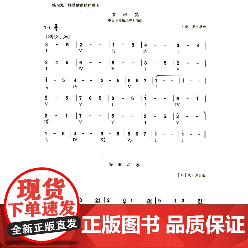 简线对照钢琴即兴伴奏实用教程 徐慧林林棣华著简谱五线谱钢琴曲集教程书籍简易弹奏上海音乐出版社正版音乐书籍高清大图