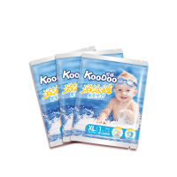 可哆(KooDoo)游泳裤 一次性防水纸尿裤 真空包装 男宝XL码3片[12-17KG]