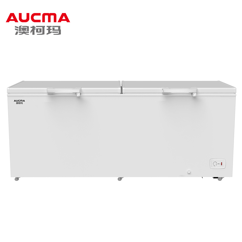 澳柯玛(AUCMA)商用卧式大容量大冰柜 冷藏冷冻转换顶盖门 批发雪糕冷柜低温 BC/BD-828SNA