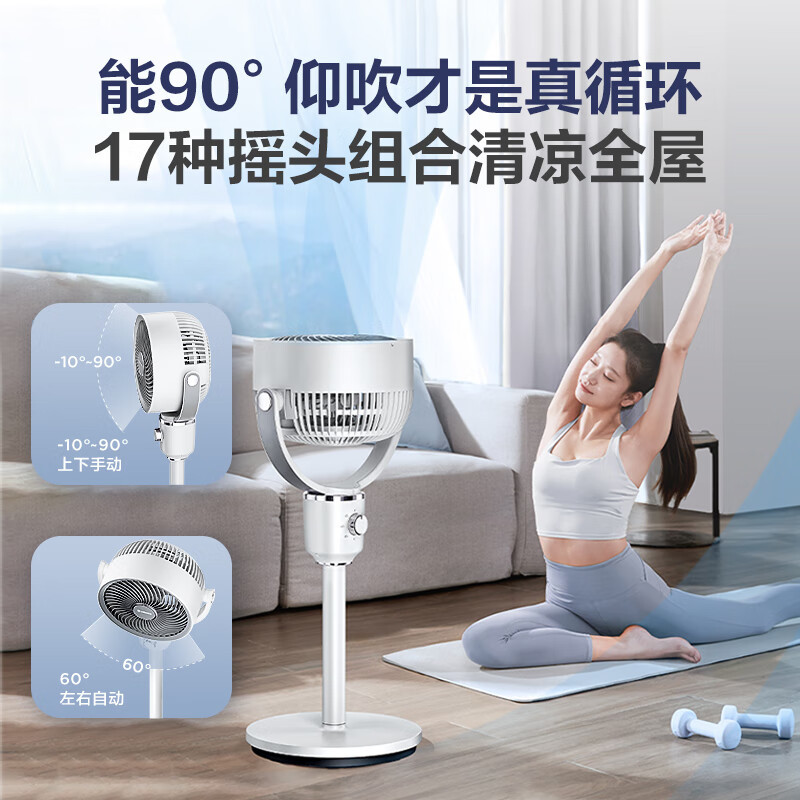 艾美特(AIRMATE)小暴风空气循环扇FA18-X115高清大图