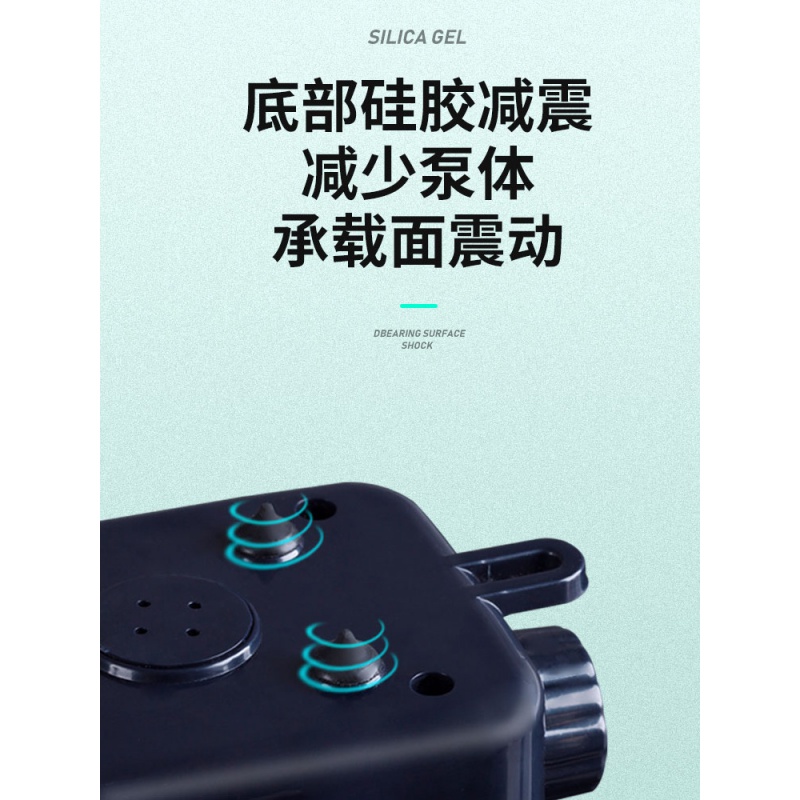 松宝增氧泵养鱼氧气泵鱼缸增氧机打氧机小型家用制加充氧泵高清大图