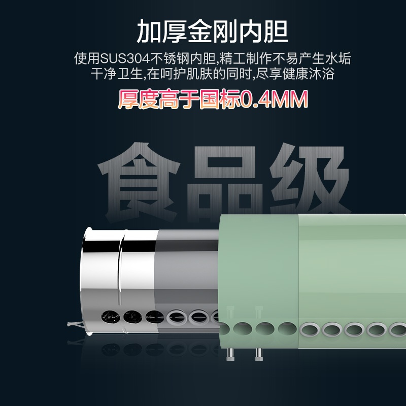四季沐歌太阳能热水器家用 新飞天1920升级全自动上水智能控制仪表2400W电辅热节能热水器 升级管长＿36管300L_