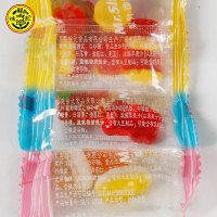 徐福记软糖果汁软糖橡皮糖混合口味500g儿童零食彩色QQ糖结婚喜糖散装批发