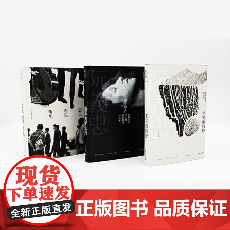 阮义忠谈艺录(全三册)阮义忠 著 艺术学 摄影理论 摄影人的秘籍 艺术爱好者的宝藏 上海译文出版社高清大图