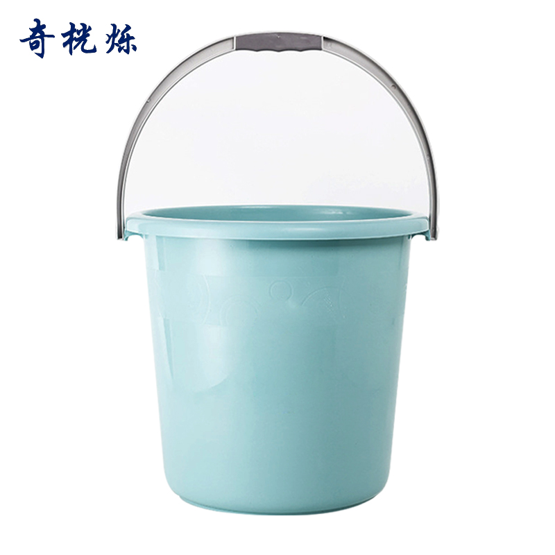 奇桄烁水桶蓝色小号个高清大图