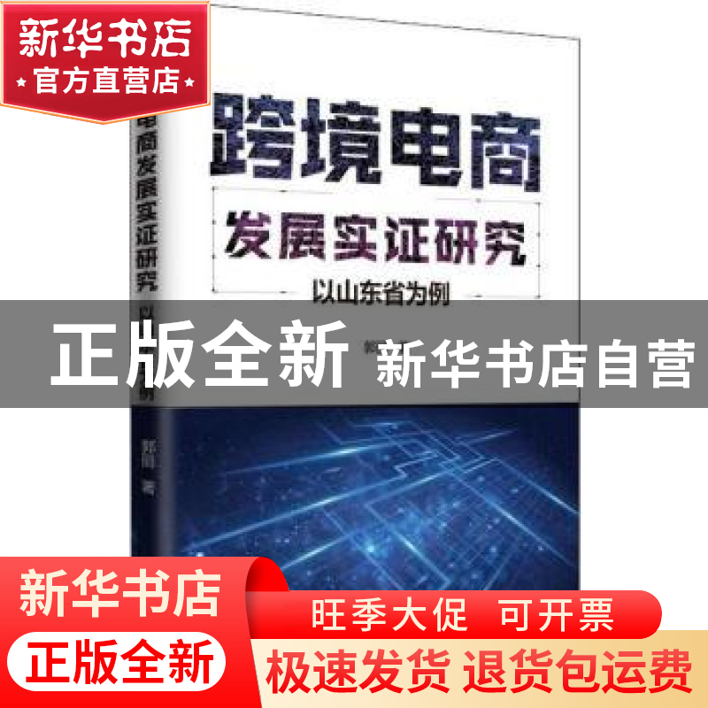 正版 跨境电商发展实证研究:以山东省为例 郭丽著 中国计划出版