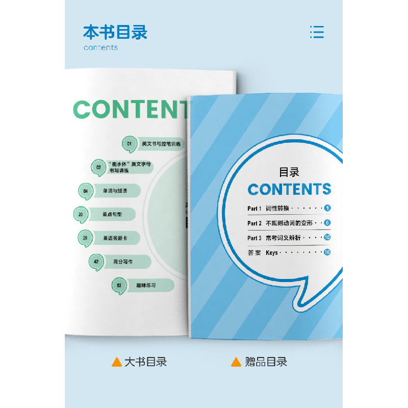 醉染图书高中英语5+3书写训练 描临版9787313208163高清大图