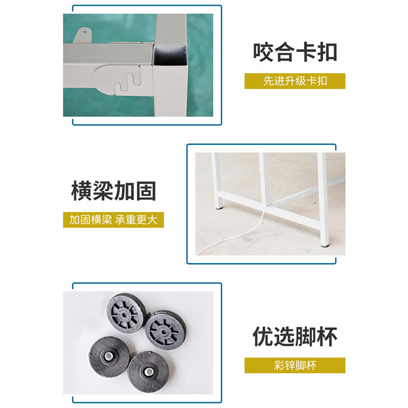 洛港 防静电工作台单双面维修打包台工厂车间流水线操作台电子厂工作桌