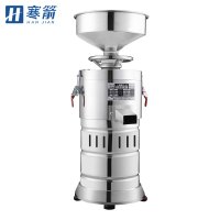 寒箭 磨浆机商用 全自动浆渣分离现磨豆浆机商用家用大型打浆豆花机早餐店用电动石磨豆腐脑机 155型加配款