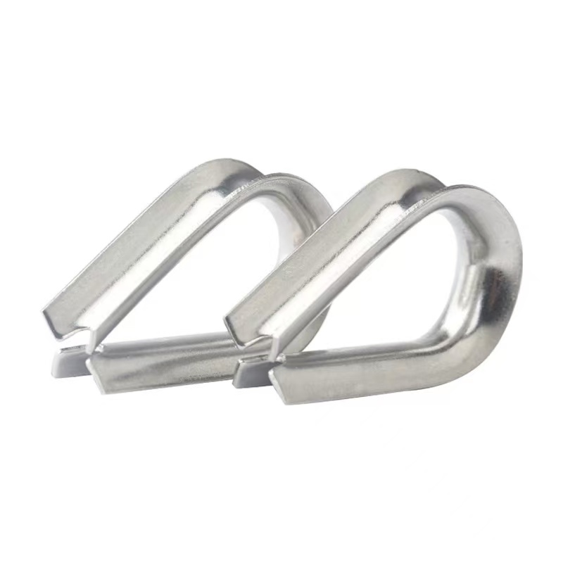 伟鹏双兴 304不锈钢鸡心环钢丝绳保护套 M10 个高清大图