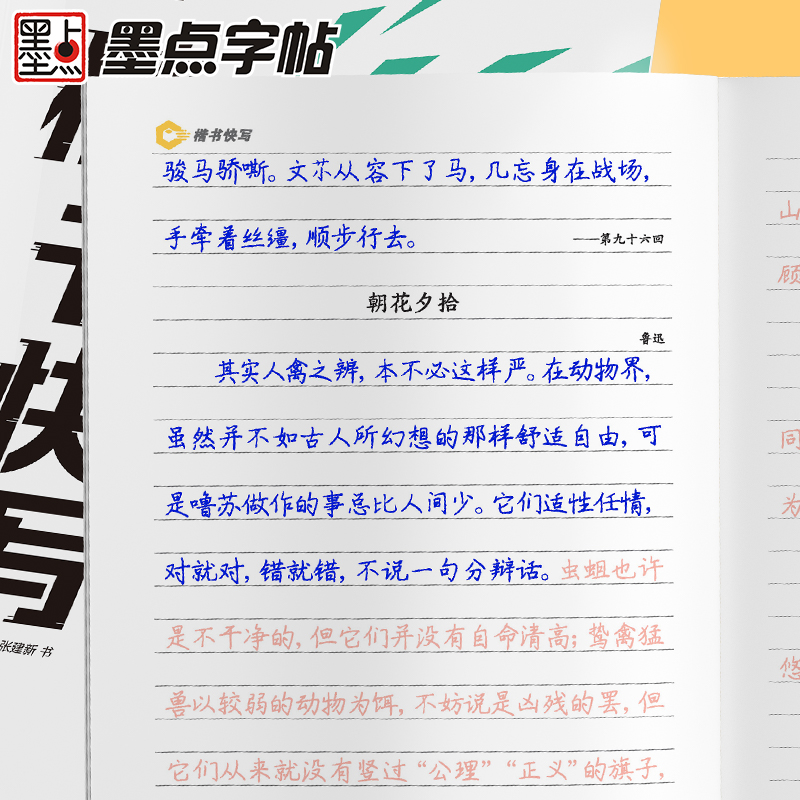 [2册]技法+强化+1支水性圆珠笔 [正版]字帖楷书快写体技法教程强化训练初学者零基础楷书入门教程每日一练大学生初高中生高清大图