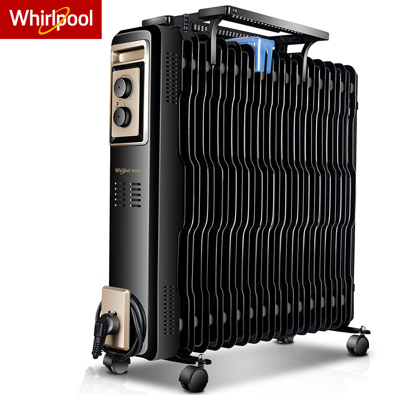 惠而浦(Whirlpool)油汀取暖器家用电暖器15片电暖气 WO-MA1502K