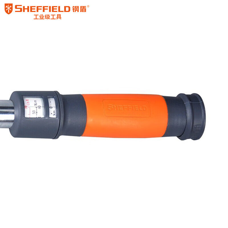 钢盾(SHEFFIELD) S016106 12.5mm系列专业级可调式扭力扳手40-200N.m高清大图