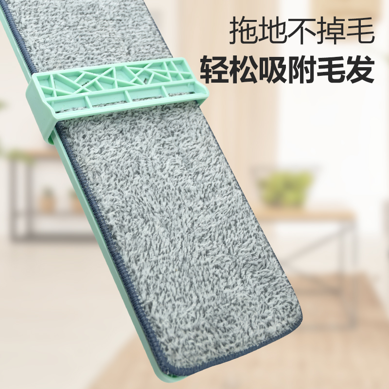 免手洗懒人平板拖把拖地家用一拖净干湿两用吸湿拖把吸水墩布_1_498高清大图