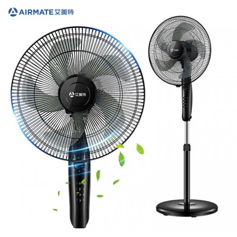 艾美特(AIRMATE)电风扇落地扇家用小型宿舍立式定时摇头大风力电扇风扇节能省电办公室通风扇 CS35-X23/X27