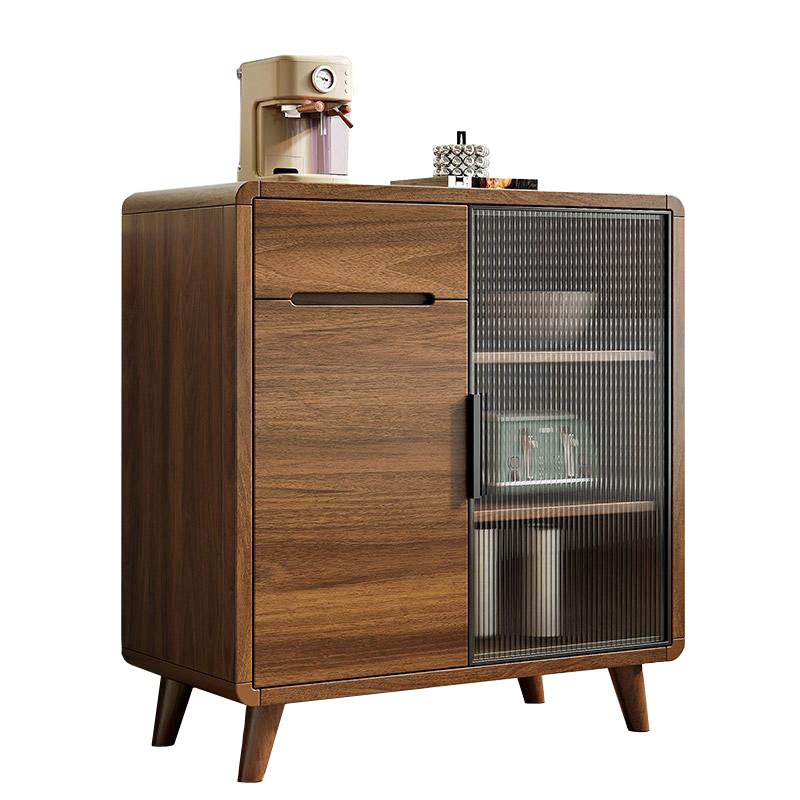 戴劲 餐边柜酒柜靠墙一体茶水柜厨房碗柜储物收纳柜子 长80宽40高86CM