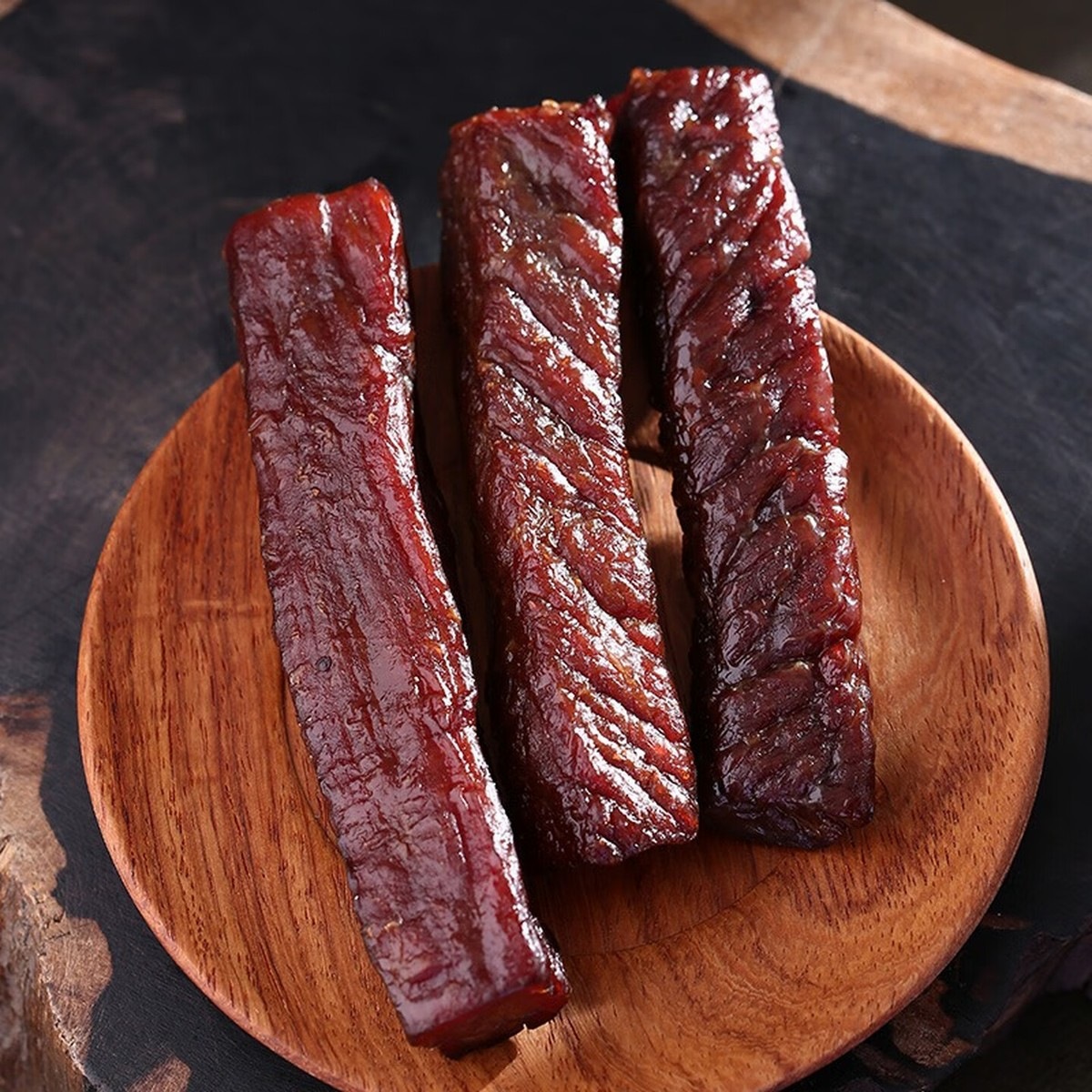 蒙都 手撕风干牛肉干 内蒙特产 休闲零食 肉干肉脯 真空独立包装 五香味250g[风干偏硬]高清大图