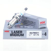 NGK铱铂金火花塞DILFR6D11(四支装 )6176丰田皇冠/锐志/凯美瑞2.5L/普拉多/汉兰达3.5L/兰德酷路