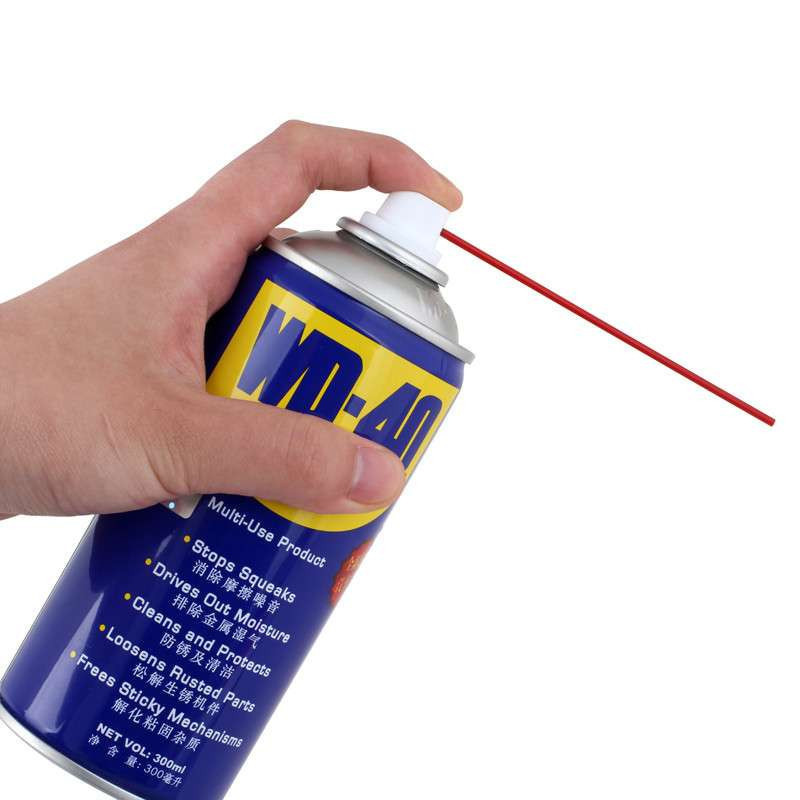 WD-40除锈去锈神器润滑剂金属强力WD40去绣清洗液螺丝松动防锈油喷剂除锈剂300ml