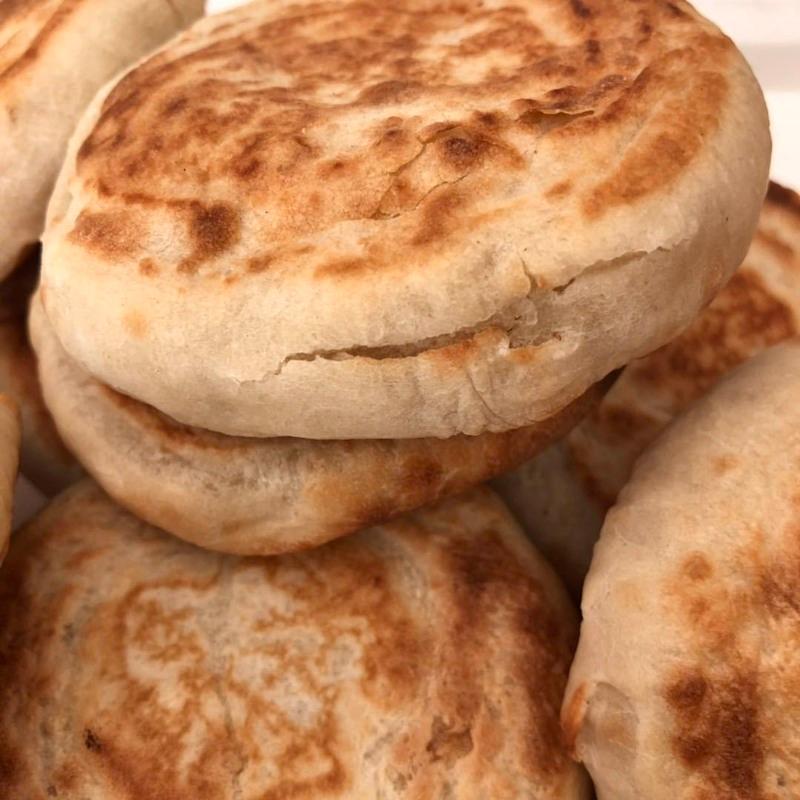 正宗保定驴肉火烧皮烧饼特产香脆河北保定小吃酥饼真空装10个单独火烧