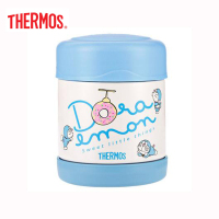 THERMOS膳魔師不锈钢300ml 卡通儿童食物罐F3001 DRM (BLA)