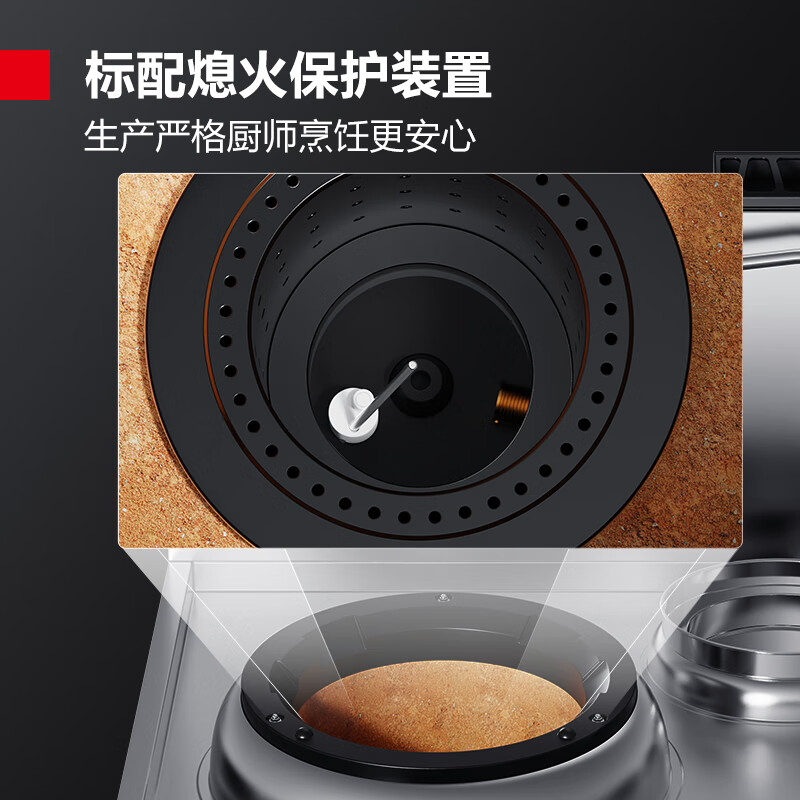 德玛仕DEMASHI商用燃气大锅灶1.5米SZCT45/90-A R5-C3/1 201不锈钢[天然气液化气可选]高清大图