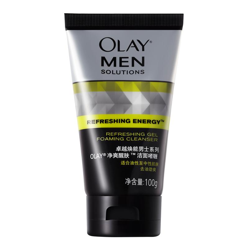 玉兰油OLAY净爽醒肤洁面啫哩100g