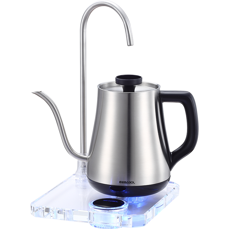 佰宝水晶底座316不锈钢全自动上水电热水壶加水专用烧水泡茶802