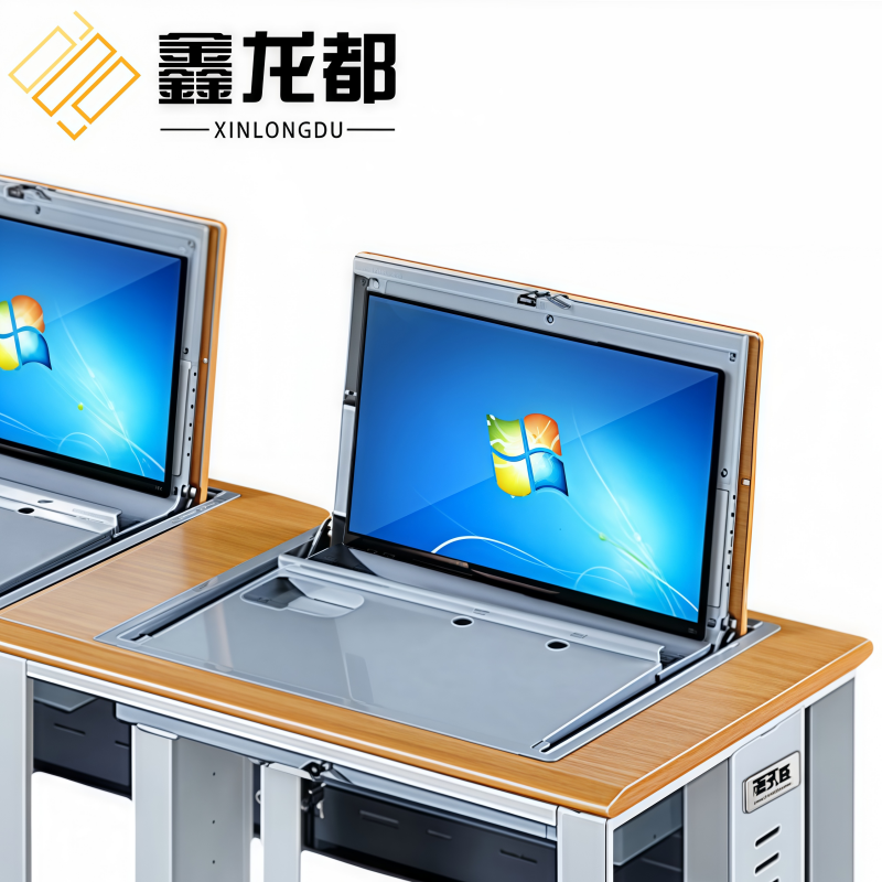 鑫龙都翻转电脑桌高清大图