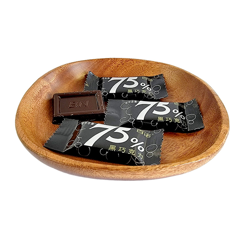 百诺黑巧克力75%88%53%散装混合250g/500g婚庆结婚喜糖休闲零食 75%黑巧克力 250g
