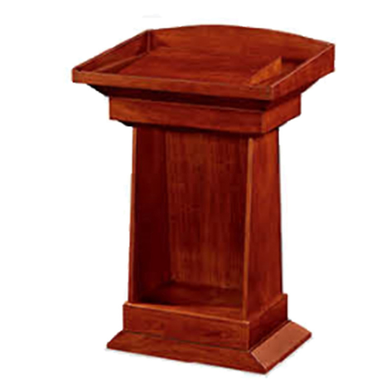 木质演讲台主席台 760*510*1150mm 张高清大图