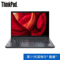 联想ThinkPad E14 2021新款 11代酷睿处理器 14英寸轻薄笔记本电脑(i7_1165G7 8G 512SSD 2G独显 ) 高色域 黑 商务办公 网课学习 影音娱乐