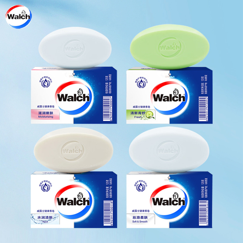 威露士香皂沐浴丝滑柔肤水润清新清爽肥皂家庭装男女通用温和滋润 清新青柠 2盒装高清大图
