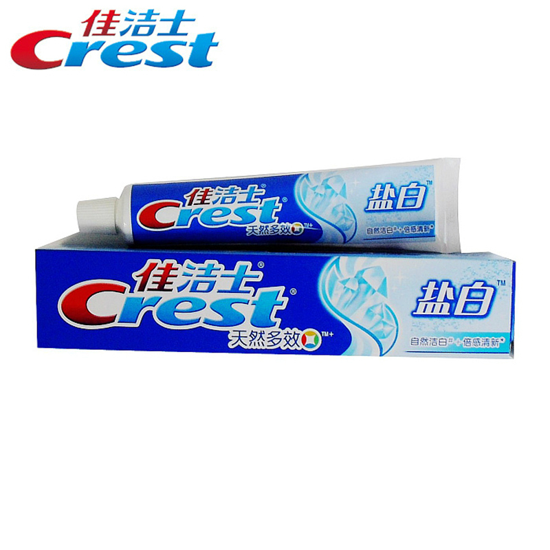 佳洁士(Crest) 盐白牙膏90g 10支 100支起售