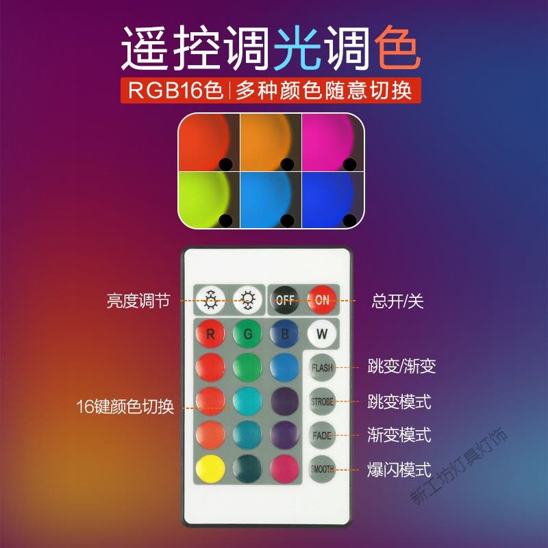 苏宁放心购 日落灯拍照夕阳落日灯卧室网红氛围日不落灯投影摄影落地台灯昏图片