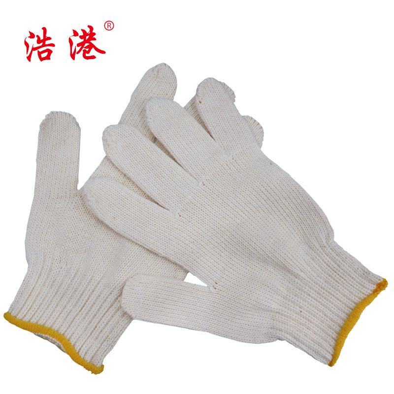 浩港 线手套(60g棉质纱手套)均码 副图片